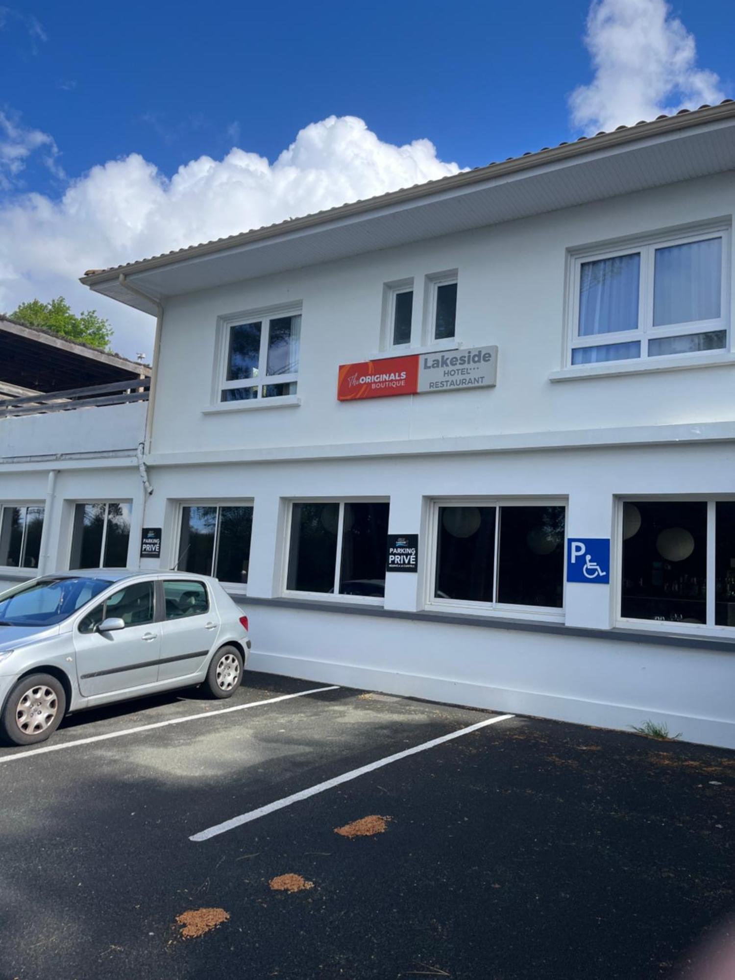The Originals Boutique, Hotel Lakeside, Biscarrosse , Lac Parentis-en-Born Eksteriør bilde